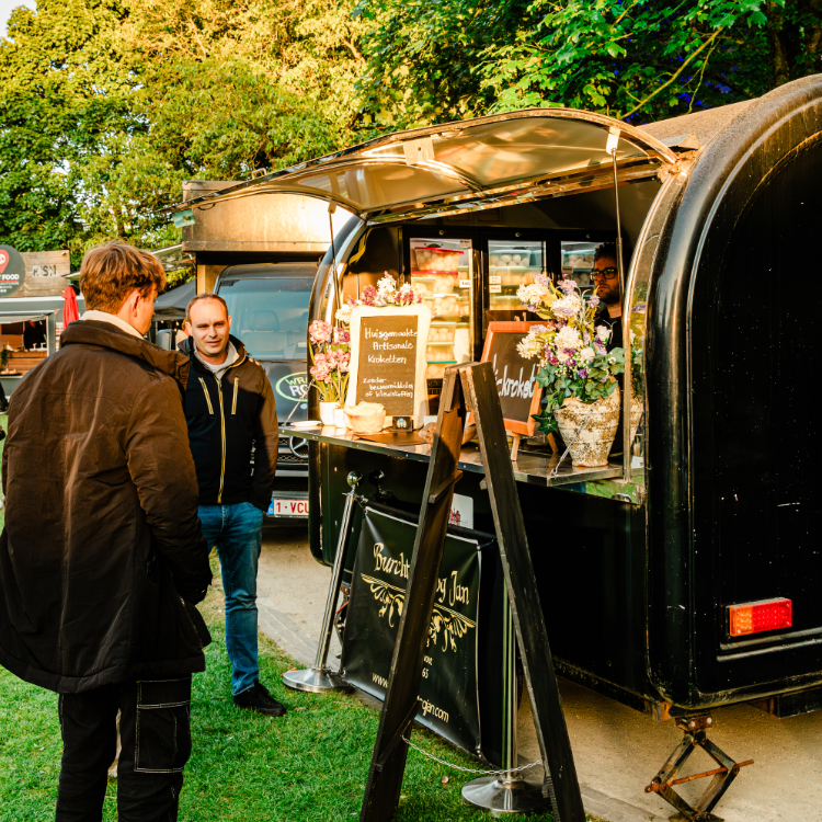 Foodtruck serveert artisanale kroketten